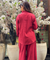 Rozana - Brick Red Cutwork Co-ord Set