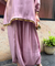 Mizaaj-Lilac Tunic style Top  with Dhoti Skirt Set(PRE-0RDER)