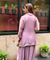 Mizaaj-Lilac Tunic style Top  with Dhoti Skirt Set(PRE-0RDER)