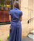 Nazar- Navy Blue Evil Eye  Co-ord set