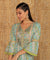 INNAYAT - Blue Three Piece Suit Set With Intricate Embroidery