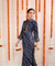 DESI SWAG -  Midnight Blue Printed Co-ord Pathani Set