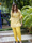 Go Bandhani !!! MUSTARD Bandhani Kurta with Dhoti Pants