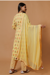 MIRA by Ishnya - Yellow 3 Piece Kurta Set