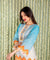 KHWAAB - Lagoon Blue Three Piece Suit Set