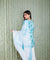 KHWAAB - Pacific Blue Three Piece Suit Set