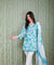 KHWAAB - Pacific Blue Three Piece Suit Set