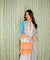 KHWAAB - Lagoon Blue Three Piece Suit Set