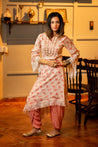 Sartorial Elegance - Asymetrical Kurta with Tulip Pants