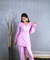 Kudi with a Swag!! - Lucknowi Kurta with Tulip Pants 2.0 -Lilac