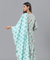 PANAAH - Blue Three Piece Kurta Set with Dupatta