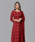 PANAAH - Red Three Piece Kurta Set with Dupatta