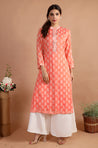 PEACH BLOSSOM - Comfortable And Straight Kurta