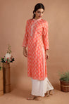 PEACH BLOSSOM - Comfortable And Straight Kurta