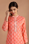 PEACH BLOSSOM - Comfortable And Straight Kurta