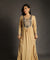 Go Neutral - Beige Long Gown with Intricate Hand Embroidery