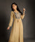 Go Neutral - Beige Long Gown with Intricate Hand Embroidery