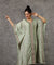 NOOR by ISHNYA - Green Kaftan Set with Embroidered Pants