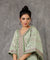 NOOR by ISHNYA - Green Kaftan Set with Embroidered Pants