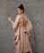 NOOR by ISHNYA - Peach Kaftan Set with Embroidered Pants