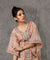 NOOR by ISHNYA - Peach Kaftan Set with Embroidered Pants