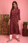Simple Straight Kurta with mask