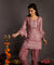 Go Bandhani !!! Rosewood Bandhani Kurta with Dhoti Pants