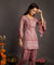 Go Bandhani !!! Rosewood Bandhani Kurta with Dhoti Pants