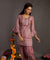 Go Bandhani !!! Rosewood Bandhani Kurta with Dhoti Pants