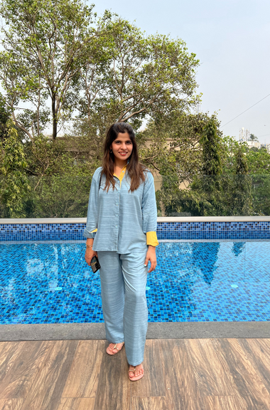 OH MY CO-ORD!! - Powder Blue Co-ord Set